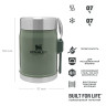 Термос для еды Stanley Classic 0,4 л (10-09382-004), зелёный